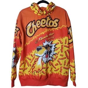 Cheetos Hoodie Flamin' Hot Forever 21 Size Large L NWT Pullover